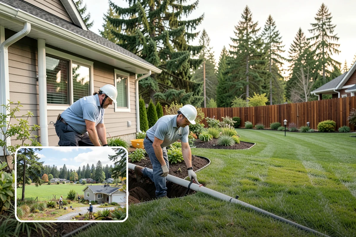 Mulch Installation in Lyman, Skagit County, WA - Locks in soil moisture and cuts watering