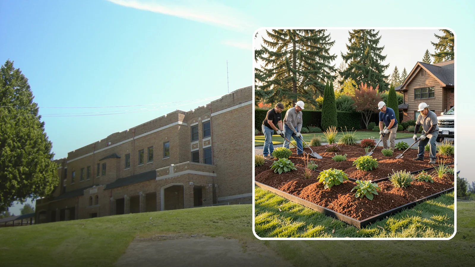Mulch Installation in Maple Valley, King County, WA - Fresh mulch spread across beds to lock in moisture, block weeds, and give your landscape a clean, finished look.