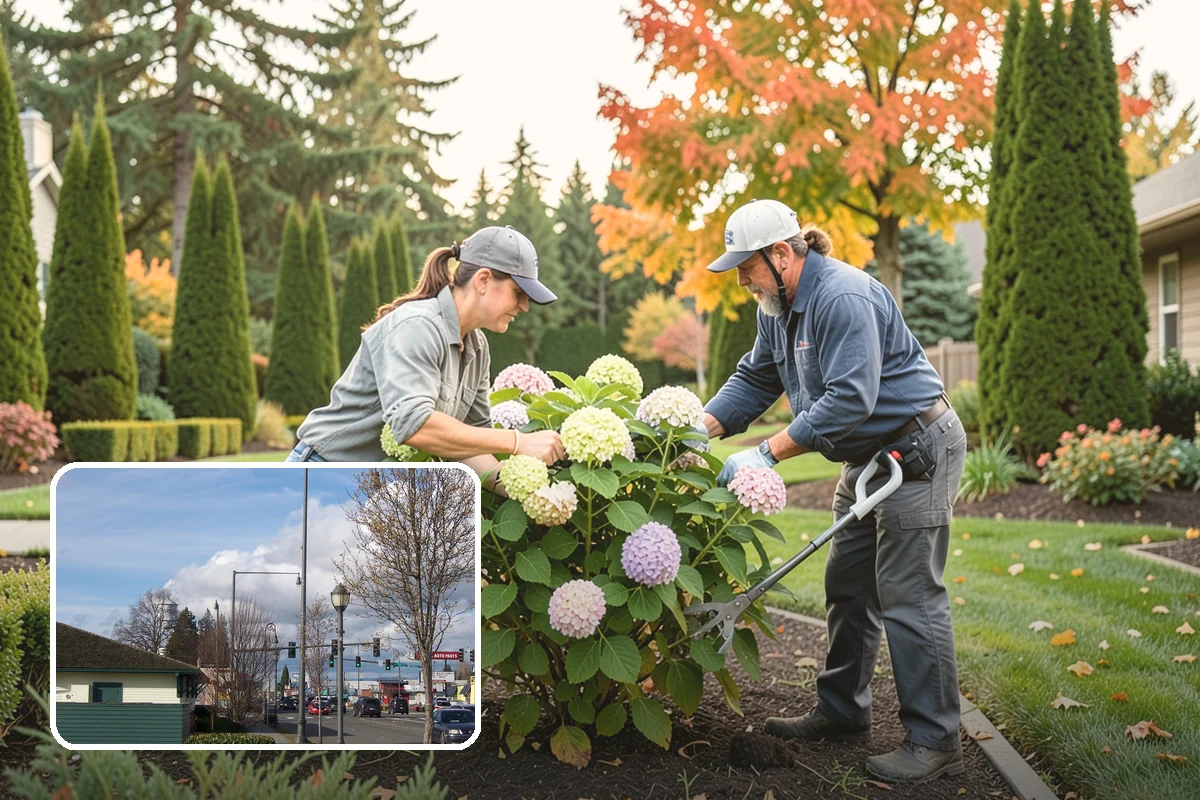 Mulch Installation in Marysville, Snohomish County, WA - Locks in soil moisture and cuts watering