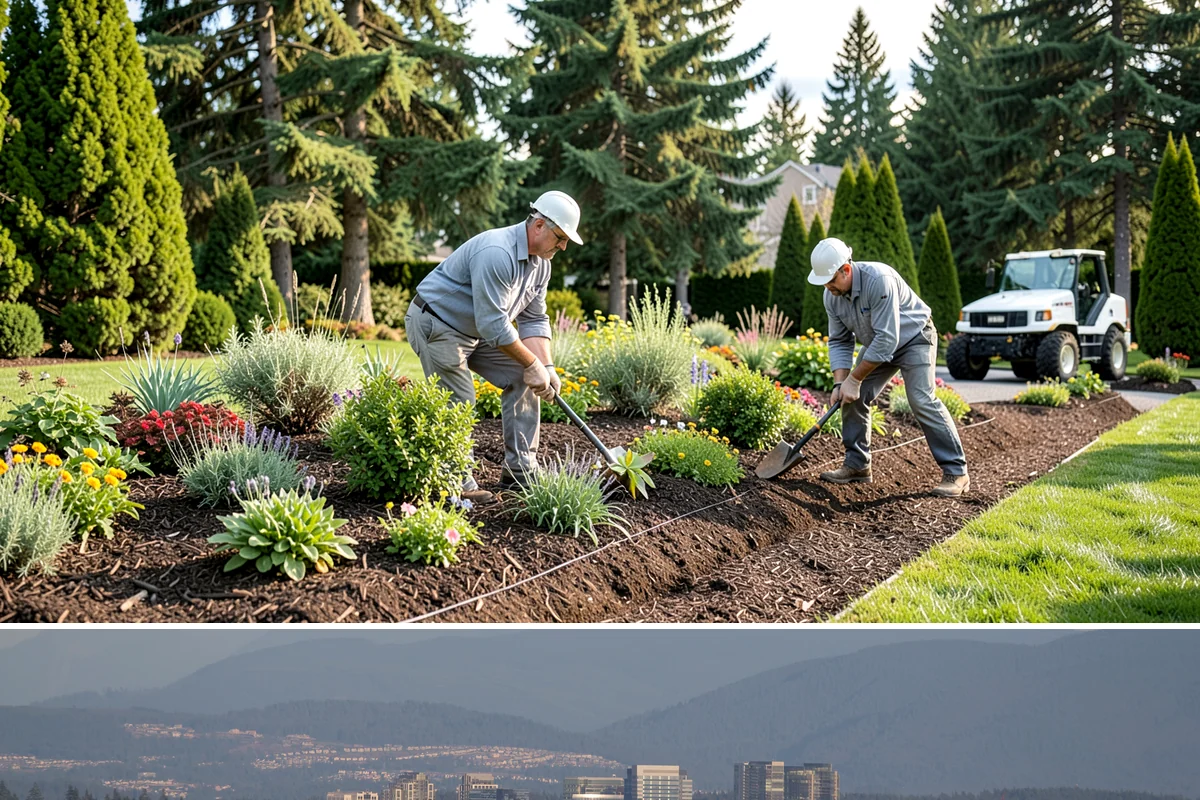 Mulch Installation in Medina, King County, WA - Best refreshed in spring and again in fall