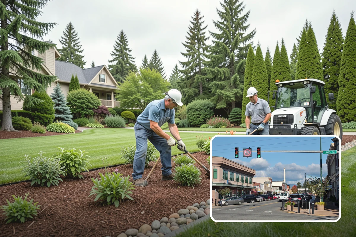 Mulch Installation in Monroe, Snohomish County, WA - Locks in soil moisture and cuts watering