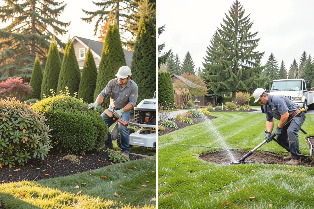 Mulch Installation in Monroe, Snohomish County, WA - Edge and define the bed lines