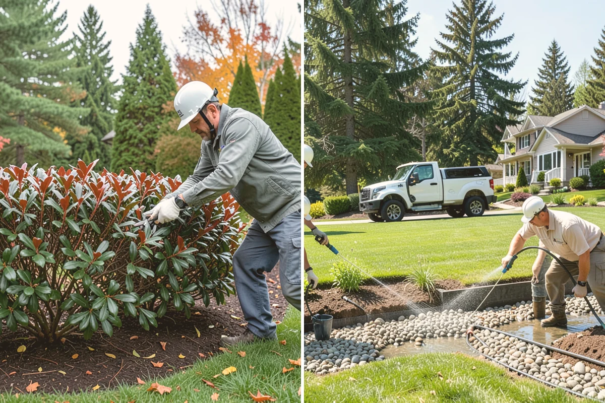 Mulch Installation in Mount Vernon, Skagit County, WA - Edge and define the bed lines