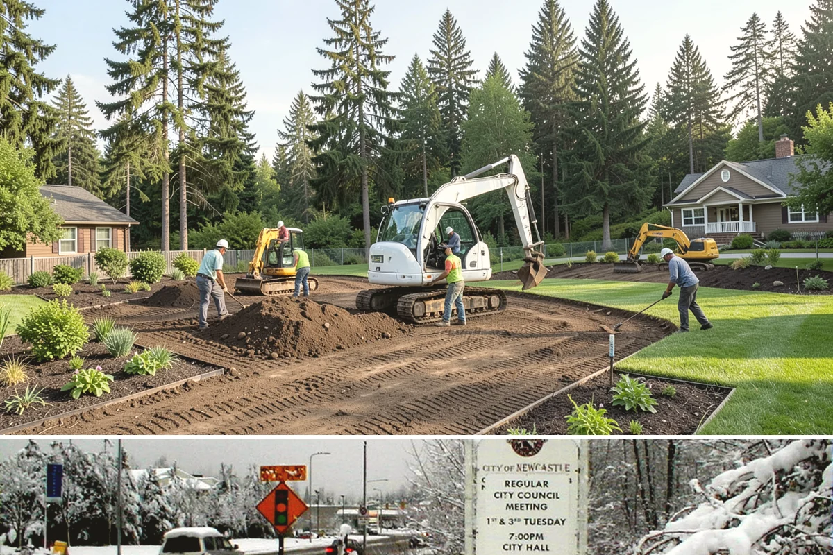 Mulch Installation in Newcastle, King County, WA - Best refreshed in spring and again in fall