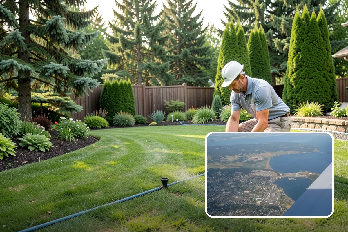 Mulch Installation in Oak Harbor, Island County, WA - Locks in soil moisture and cuts watering