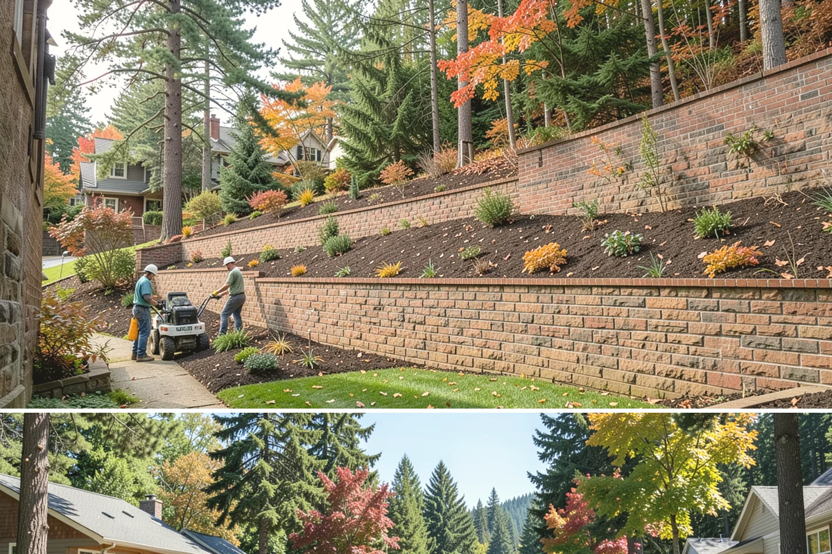 Mulch Installation in Orting, Pierce County, WA - Best refreshed in spring and again in fall