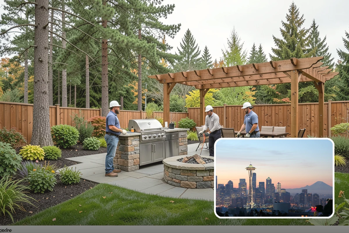 Mulch Installation in Seattle, King County, WA - Locks in soil moisture and cuts watering