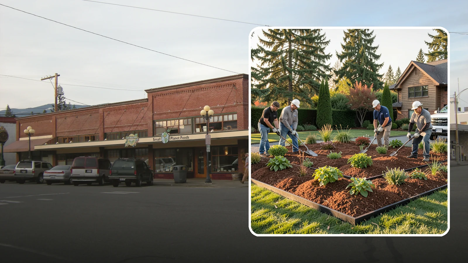Mulch Installation in Sedro-Woolley, Skagit County, WA - Fresh mulch spread across beds to lock in moisture, block weeds, and give your landscape a clean, finished look.