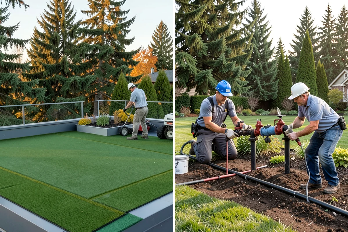 Mulch Installation in Shoreline, King County, WA - Edge and define the bed lines