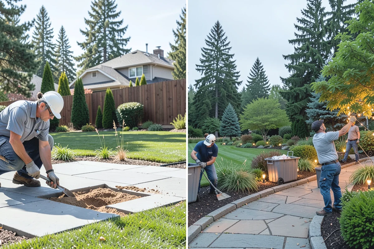 Mulch Installation in Skykomish, King County, WA - Edge and define the bed lines