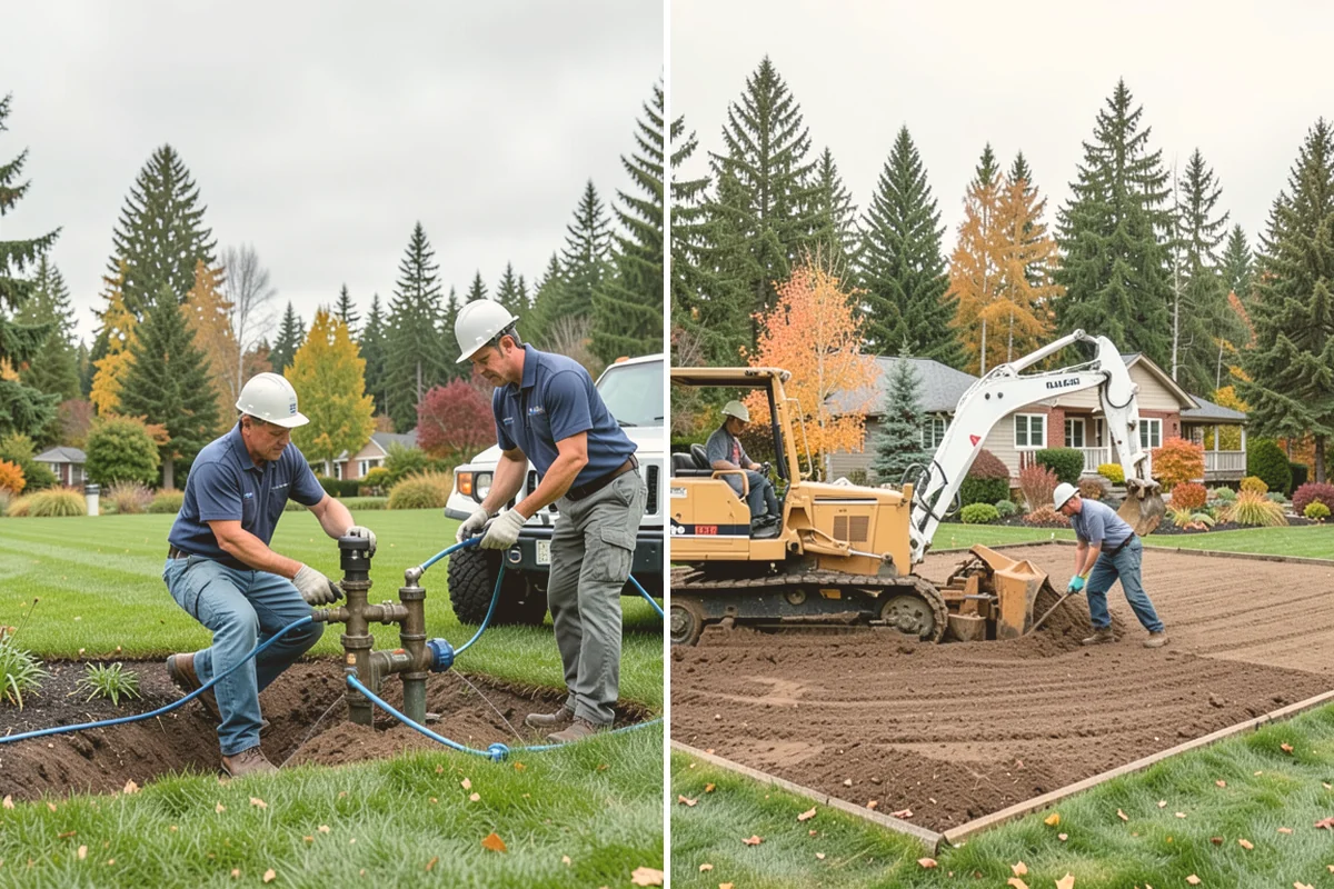 Mulch Installation in Snohomish, Snohomish County, WA - Edge and define the bed lines