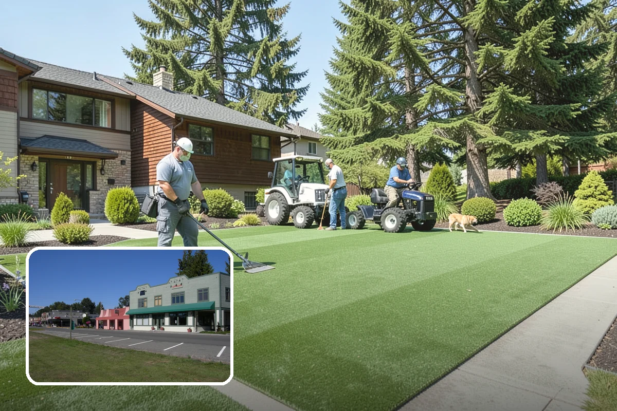 Mulch Installation in Snoqualmie, King County, WA - Locks in soil moisture and cuts watering