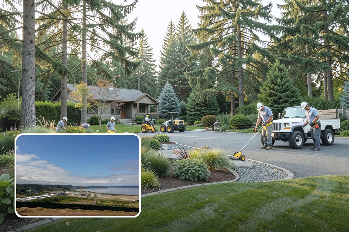 Mulch Installation in University Place, Pierce County, WA - Locks in soil moisture and cuts watering