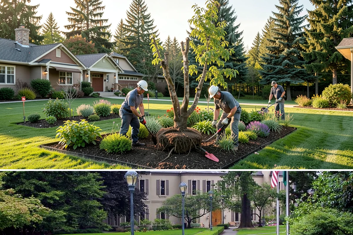 Mulch Installation in Woodinville, King County, WA - Best refreshed in spring and again in fall