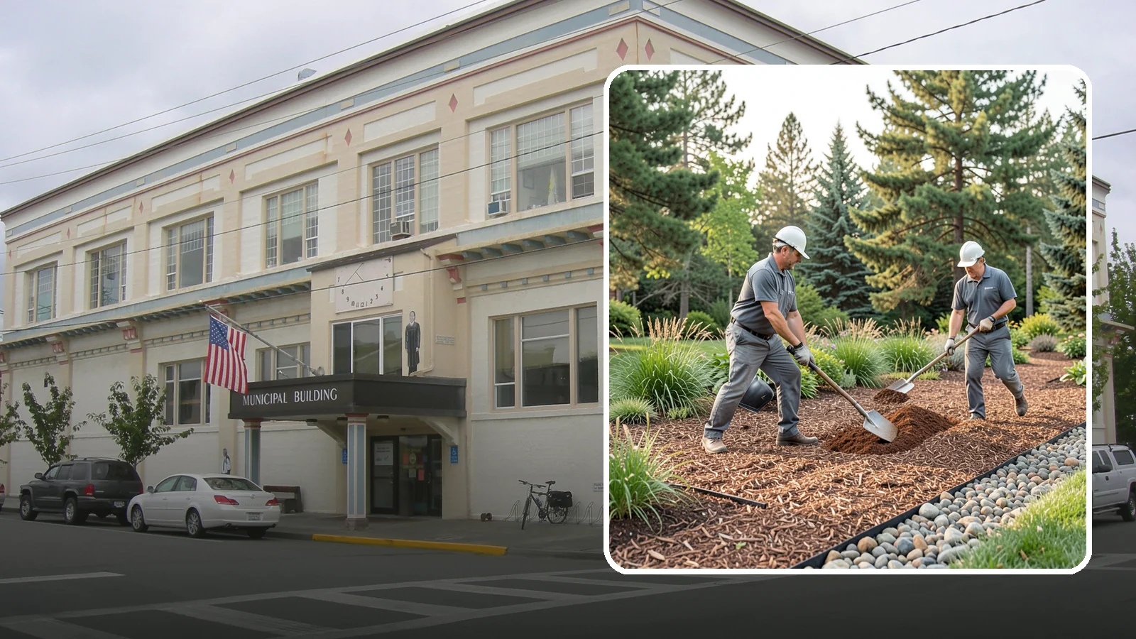Mulch Refresh in Anacortes, Skagit County, WA - A fresh top layer of organic mulch to restore depth and color mid-season.