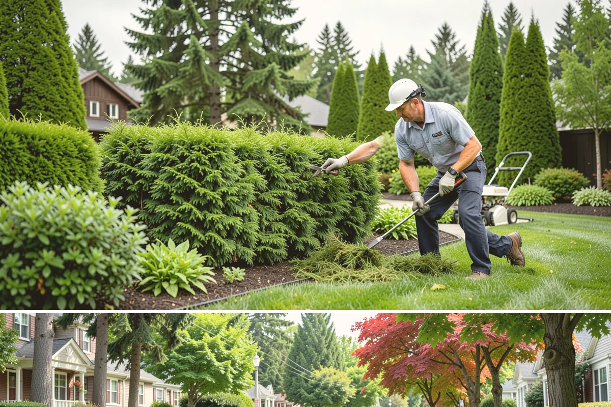 Mulch Refresh in Beaux Arts Village, King County, WA - Best applied in spring to lock in moisture before the dry summer, with an optional light fall top-up before sustained rain.