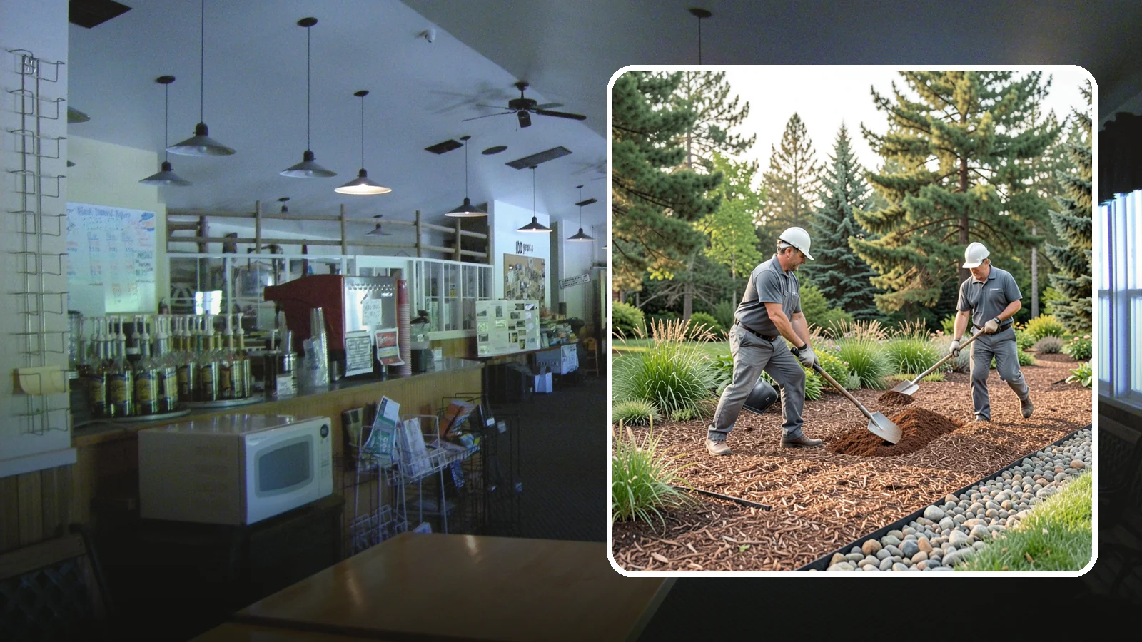 Mulch Refresh in Black Diamond, King County, WA - A fresh top layer of organic mulch to restore depth and color mid-season.