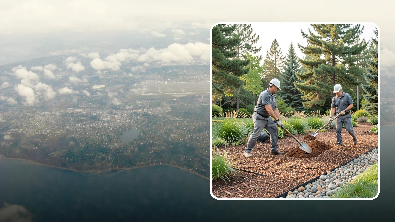 Mulch Refresh in Burien, King County, WA - A fresh top layer of organic mulch to restore depth and color mid-season.