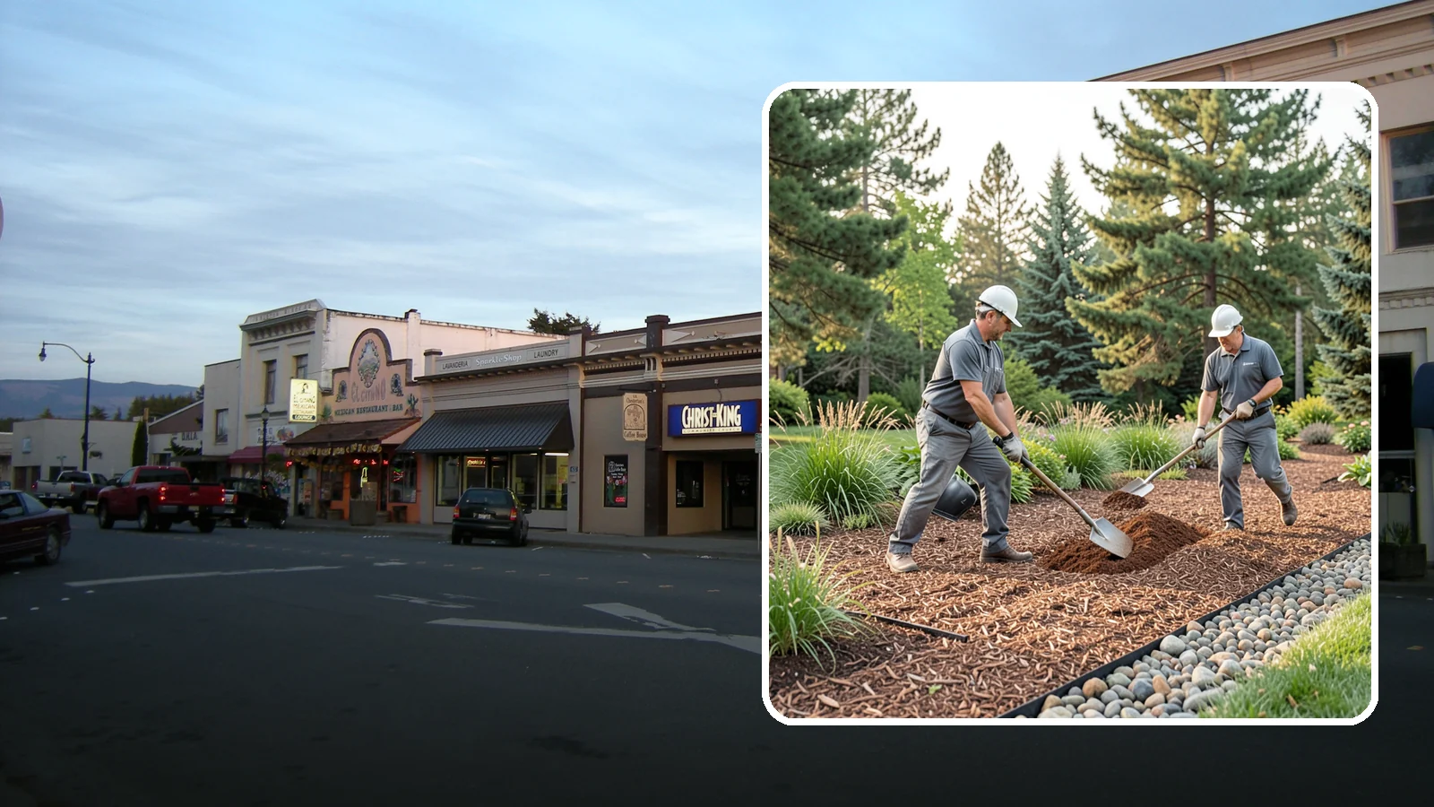 Mulch Refresh in Burlington, Skagit County, WA - A fresh top layer of organic mulch to restore depth and color mid-season.