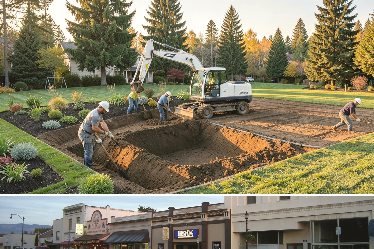 Mulch Refresh in Burlington, Skagit County, WA - Best applied in spring to lock in moisture before the dry summer, with an optional light fall top-up before sustained rain.