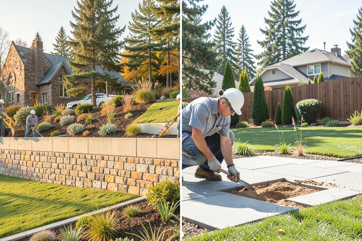 Mulch Refresh in Carbonado, Pierce County, WA - Clear leaves, twigs, and surface debris from the beds