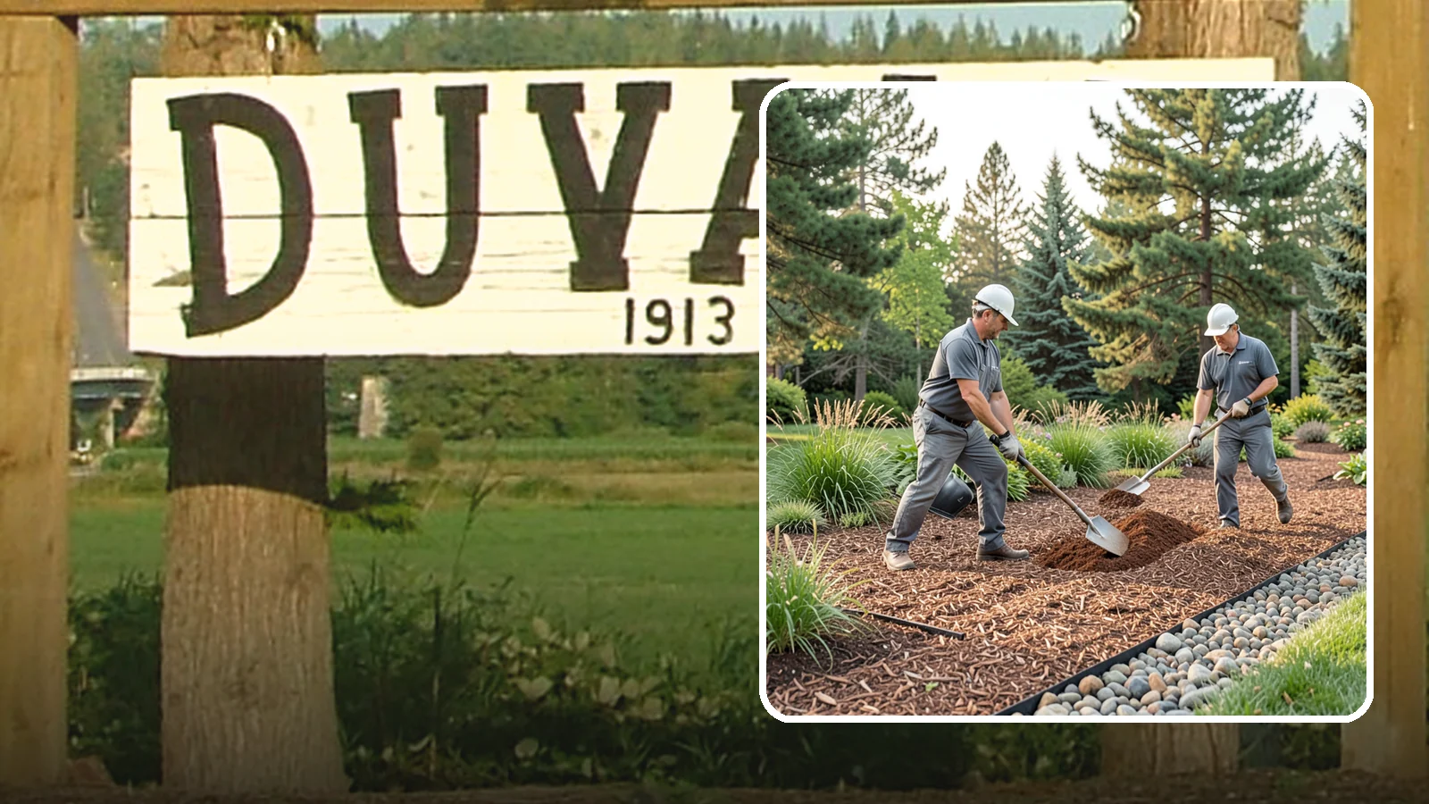 Mulch Refresh in Duvall, King County, WA - A fresh top layer of organic mulch to restore depth and color mid-season.