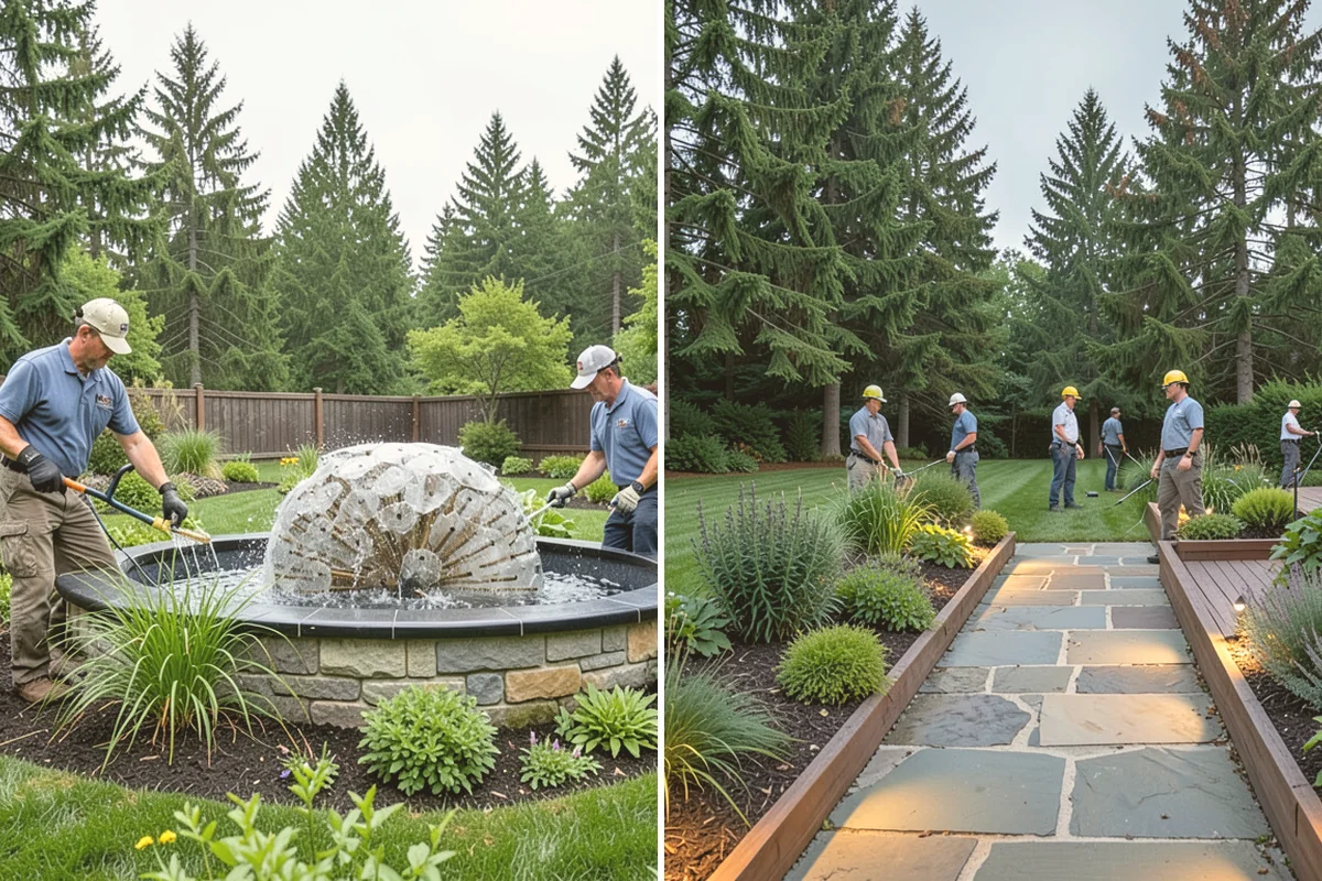 Mulch Refresh in Edmonds, Snohomish County, WA - Clear leaves, twigs, and surface debris from the beds