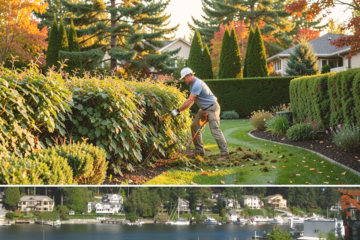 Mulch Refresh in Gig Harbor, Pierce County, WA - Best applied in spring to lock in moisture before the dry summer, with an optional light fall top-up before sustained rain.