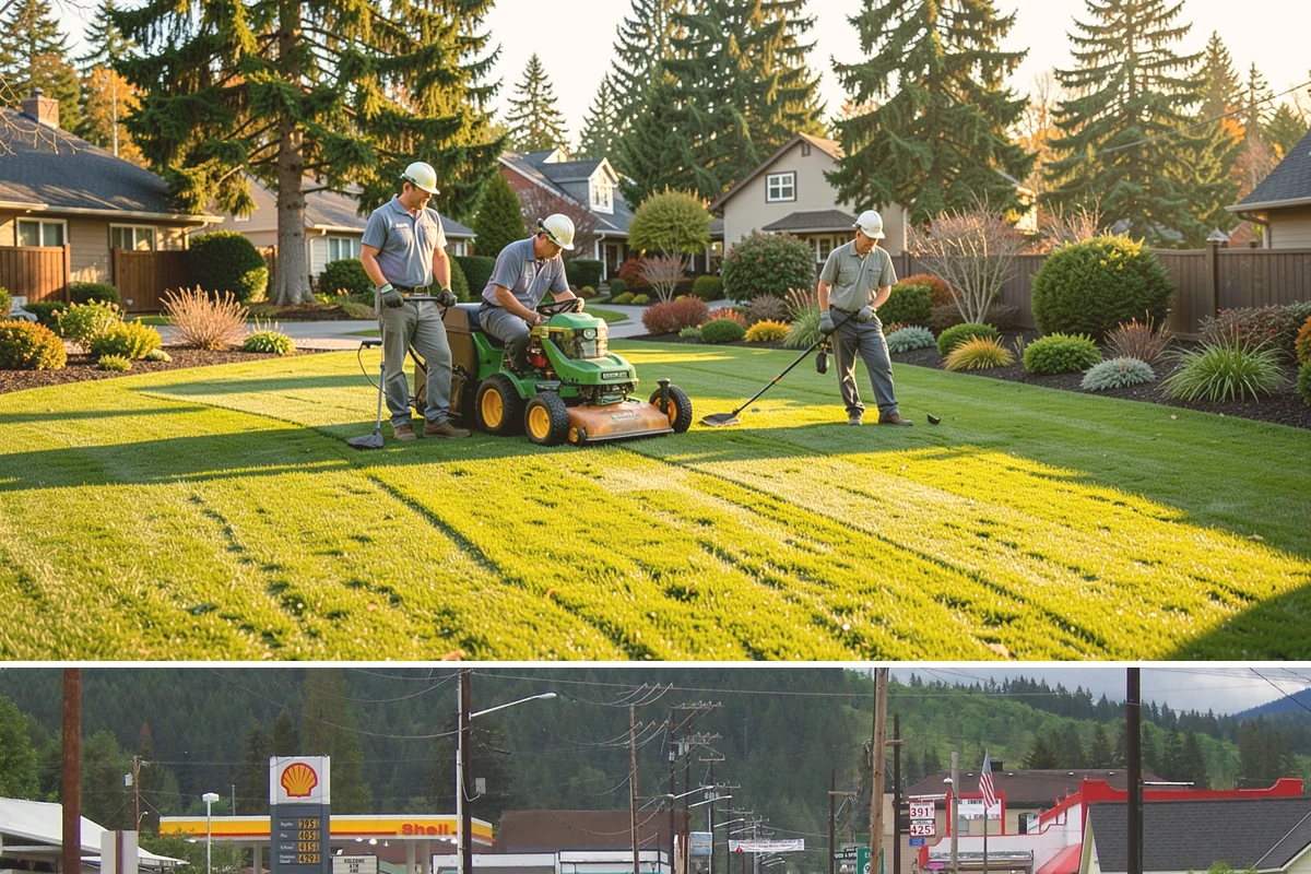 Mulch Refresh in Granite Falls, Snohomish County, WA - Best applied in spring to lock in moisture before the dry summer, with an optional light fall top-up before sustained rain.