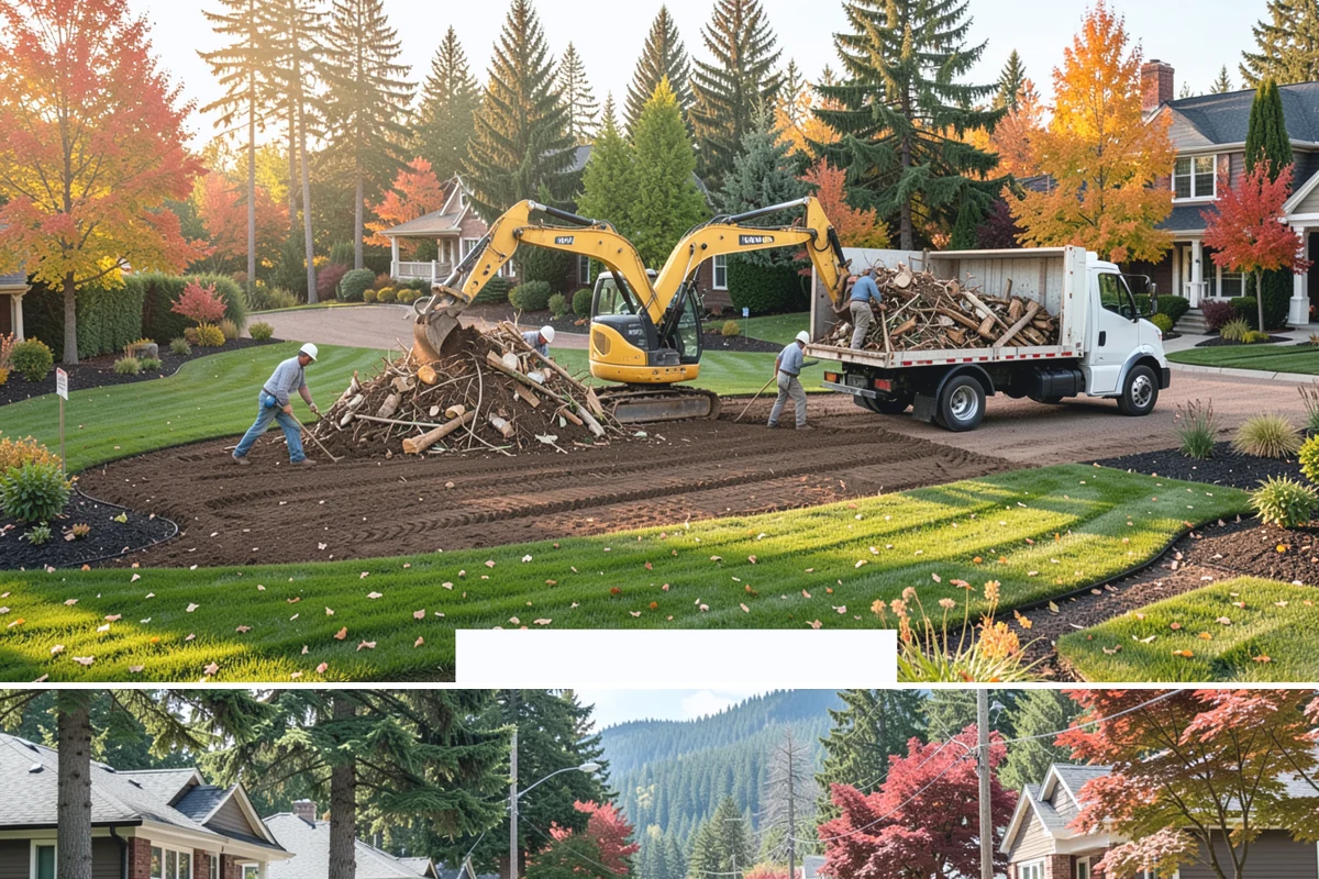 Mulch Refresh in Hunts Point, King County, WA - Best applied in spring to lock in moisture before the dry summer, with an optional light fall top-up before sustained rain.