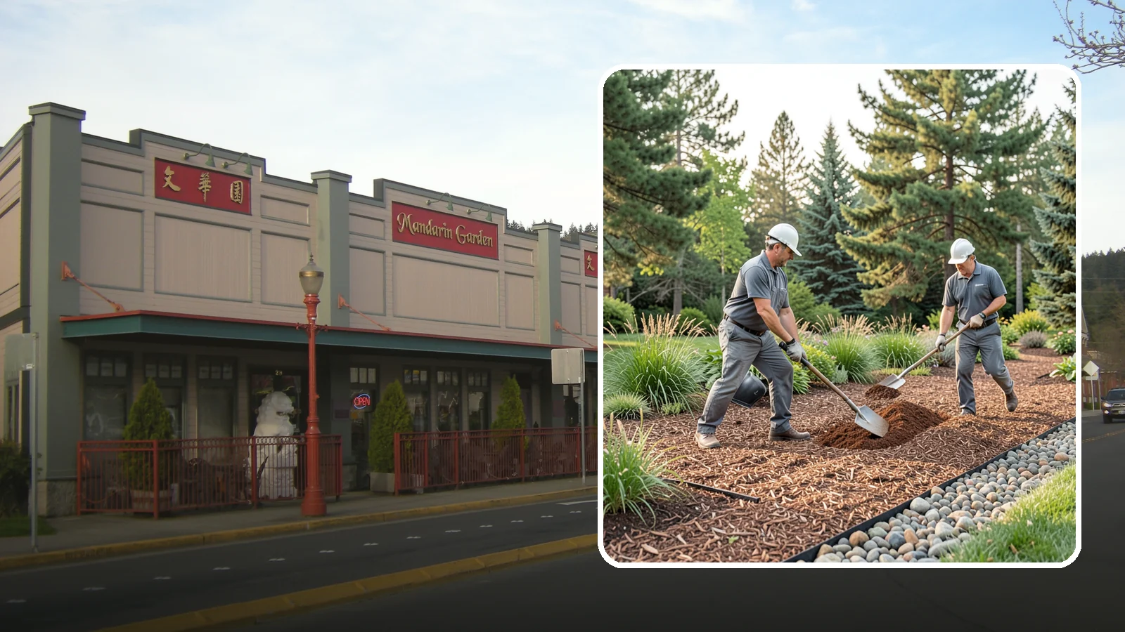 Mulch Refresh in Issaquah, King County, WA - A fresh top layer of organic mulch to restore depth and color mid-season.