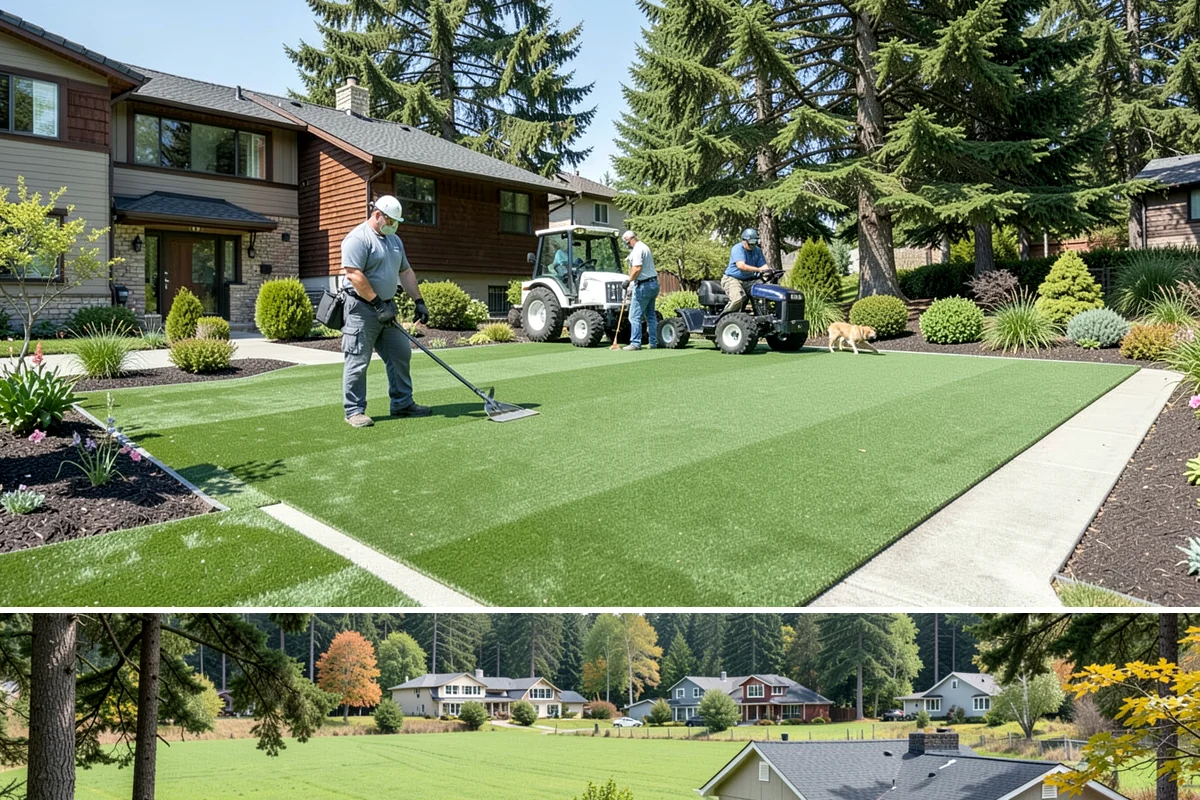 Mulch Refresh in Lyman, Skagit County, WA - Best applied in spring to lock in moisture before the dry summer, with an optional light fall top-up before sustained rain.