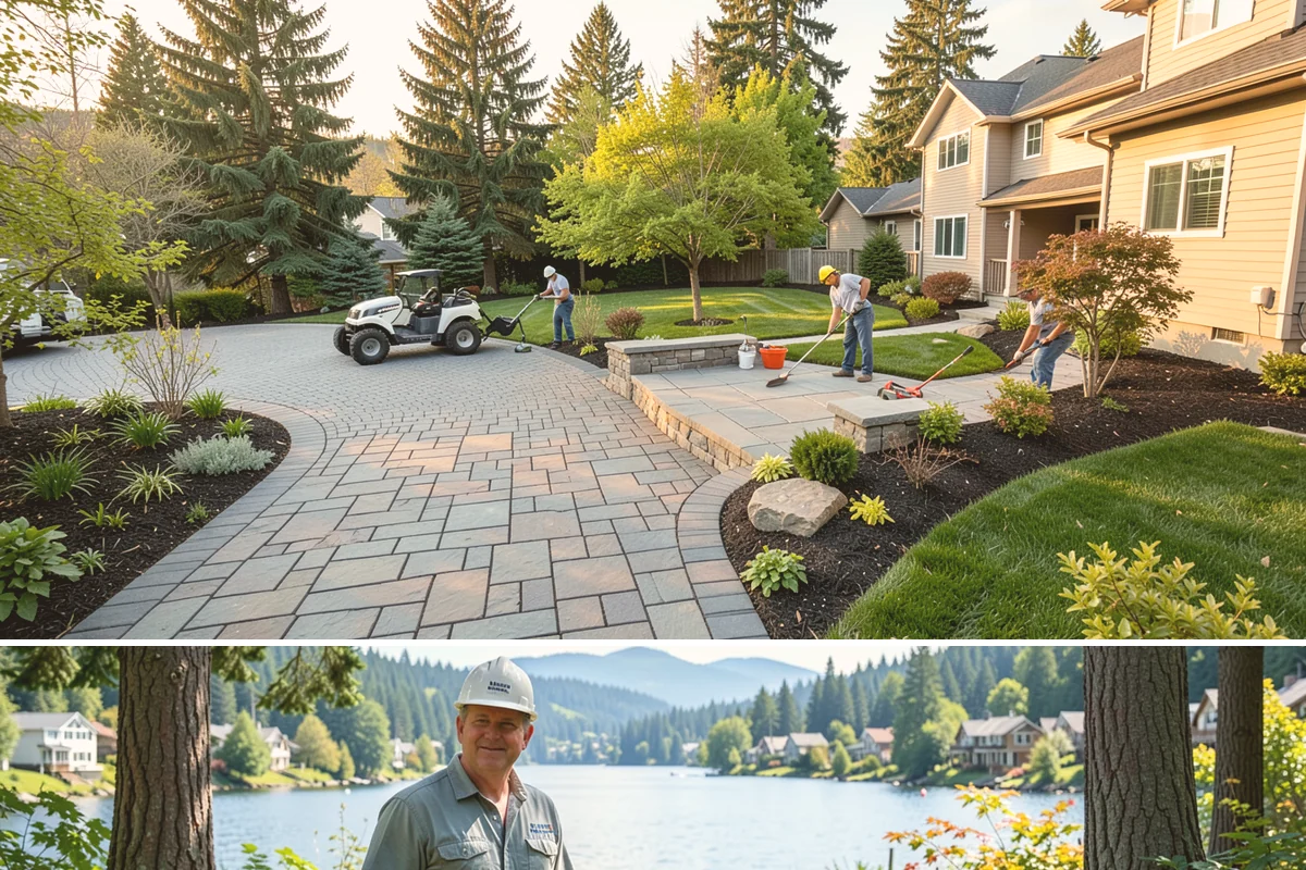 Mulch Refresh in Milton, King County, WA - Best applied in spring to lock in moisture before the dry summer, with an optional light fall top-up before sustained rain.