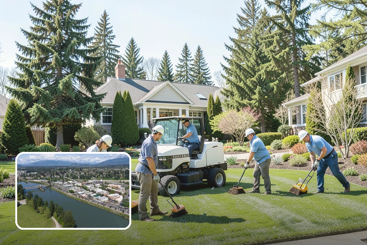 Mulch Refresh in Mount Vernon, Skagit County, WA - Renews a dark, uniform look across settled beds