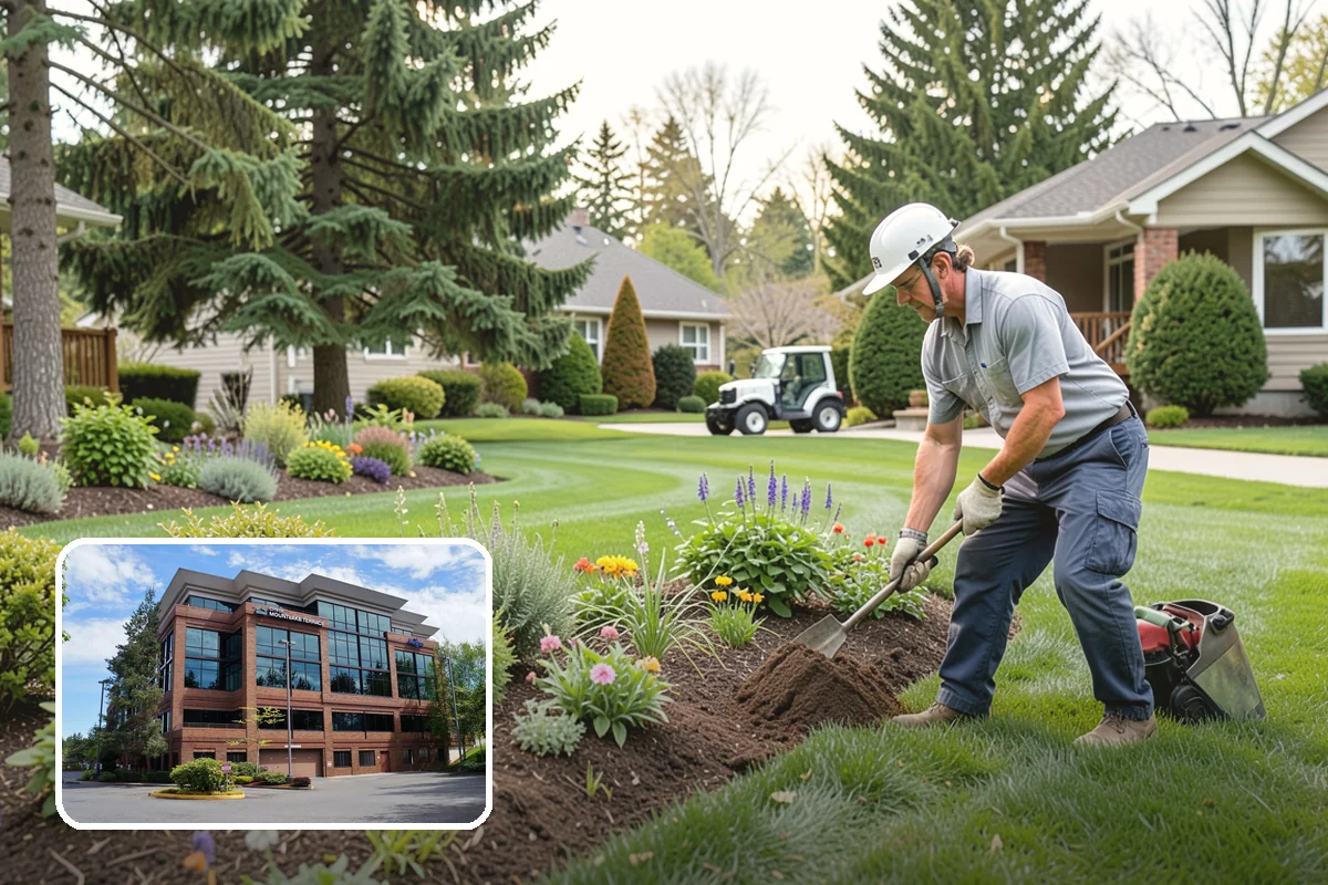 Mulch Refresh in Mountlake Terrace, Snohomish County, WA - Renews a dark, uniform look across settled beds