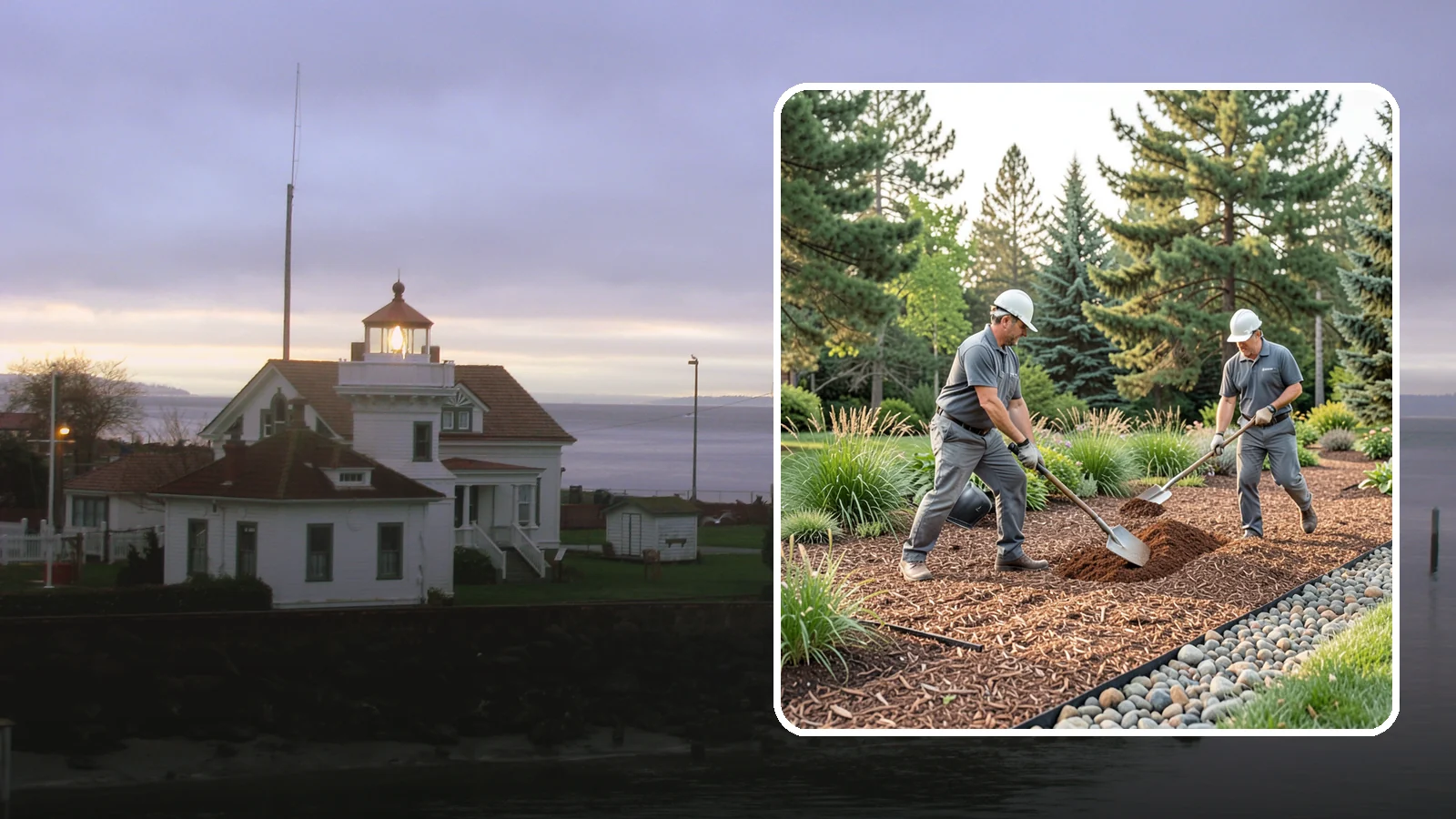 Mulch Refresh in Mukilteo, Snohomish County, WA - A fresh top layer of organic mulch to restore depth and color mid-season.