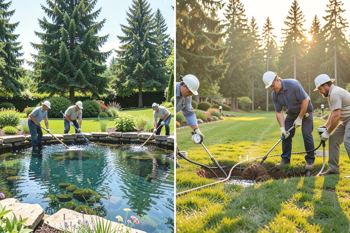 Mulch Refresh in Mukilteo, Snohomish County, WA - Clear leaves, twigs, and surface debris from the beds