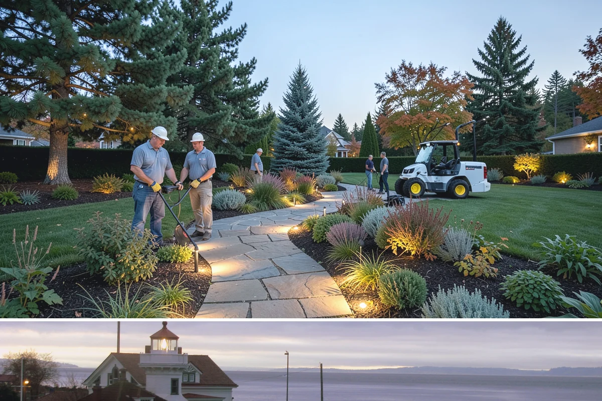 Mulch Refresh in Mukilteo, Snohomish County, WA - Best applied in spring to lock in moisture before the dry summer, with an optional light fall top-up before sustained rain.
