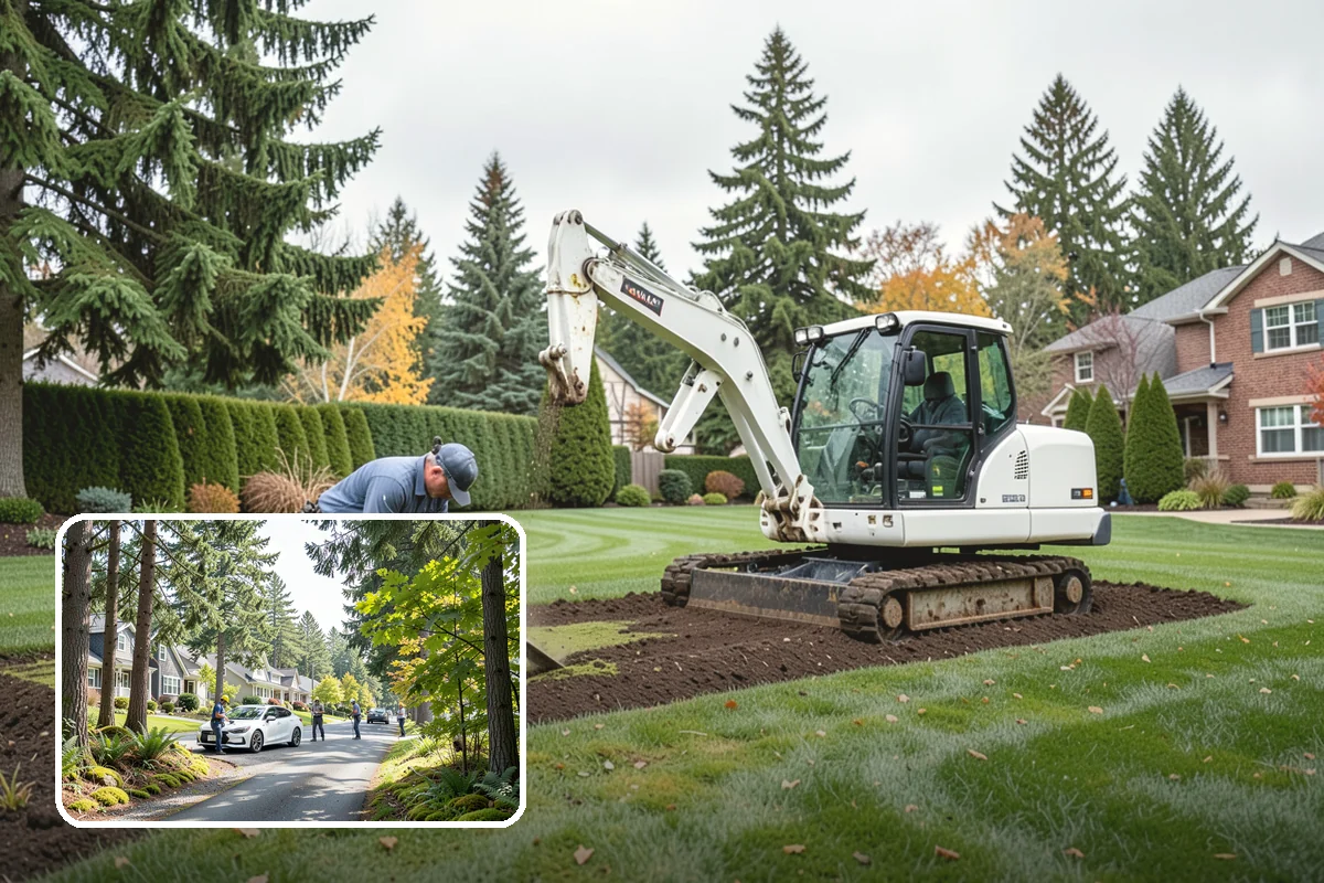 Mulch Refresh in Normandy Park, King County, WA - Renews a dark, uniform look across settled beds