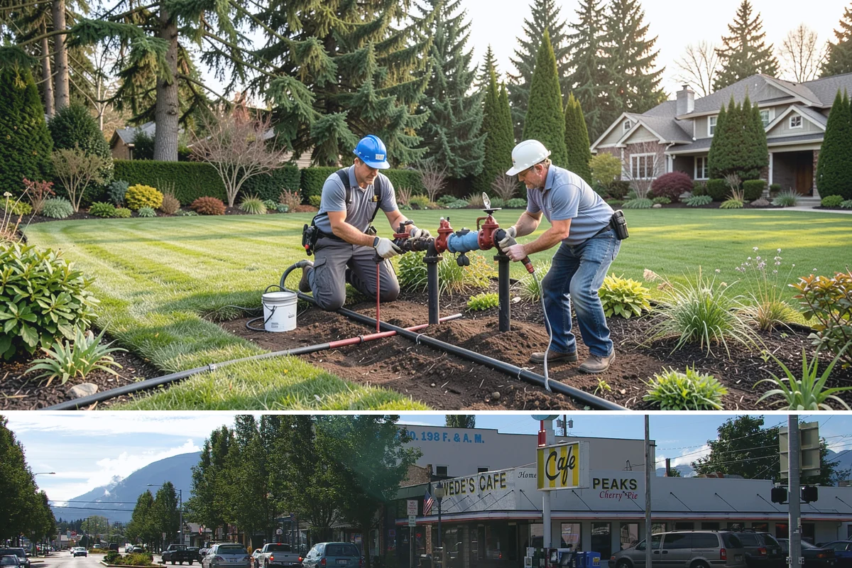 Mulch Refresh in North Bend, King County, WA - Best applied in spring to lock in moisture before the dry summer, with an optional light fall top-up before sustained rain.