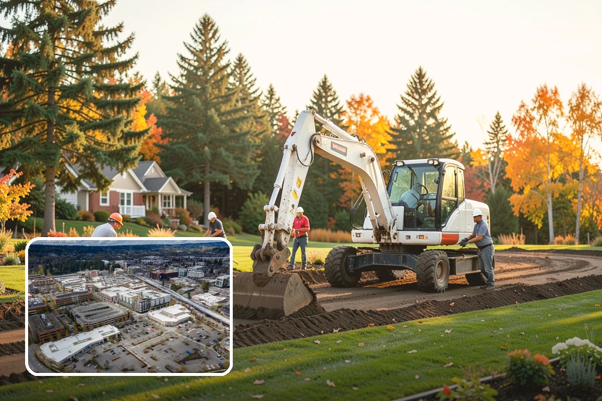 Mulch Refresh in Redmond, King County, WA - Renews a dark, uniform look across settled beds
