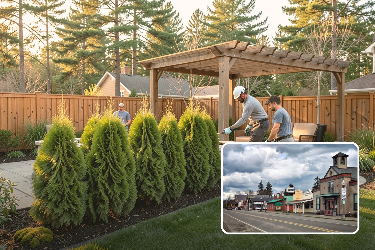 Mulch Refresh in Roy, Pierce County, WA - Renews a dark, uniform look across settled beds