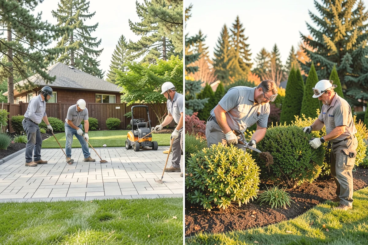 Mulch Refresh in Ruston, Pierce County, WA - Clear leaves, twigs, and surface debris from the beds