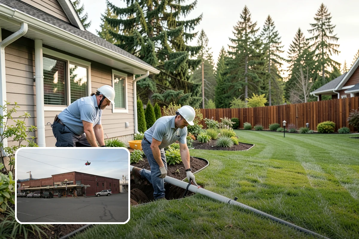 Mulch Refresh in Sedro-Woolley, Skagit County, WA - Renews a dark, uniform look across settled beds