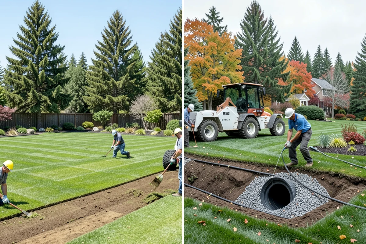 Mulch Refresh in Shoreline, King County, WA - Clear leaves, twigs, and surface debris from the beds