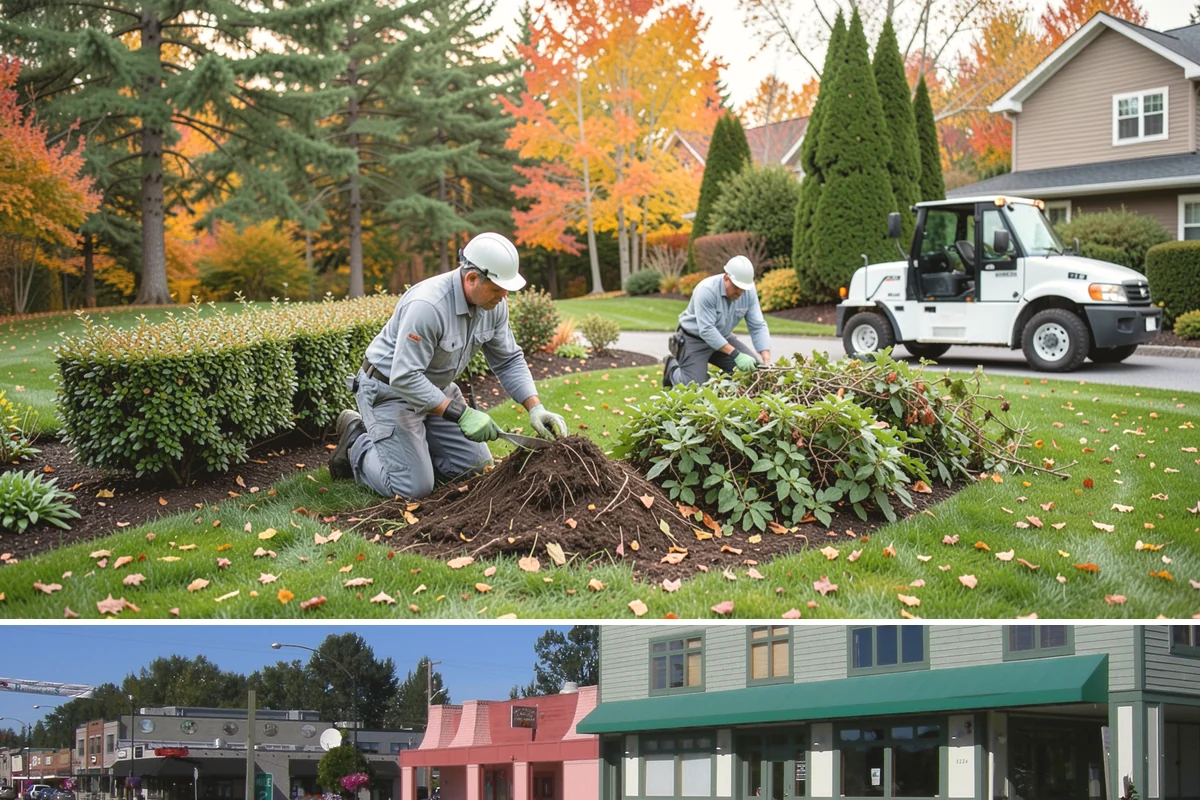 Mulch Refresh in Snoqualmie, King County, WA - Best applied in spring to lock in moisture before the dry summer, with an optional light fall top-up before sustained rain.