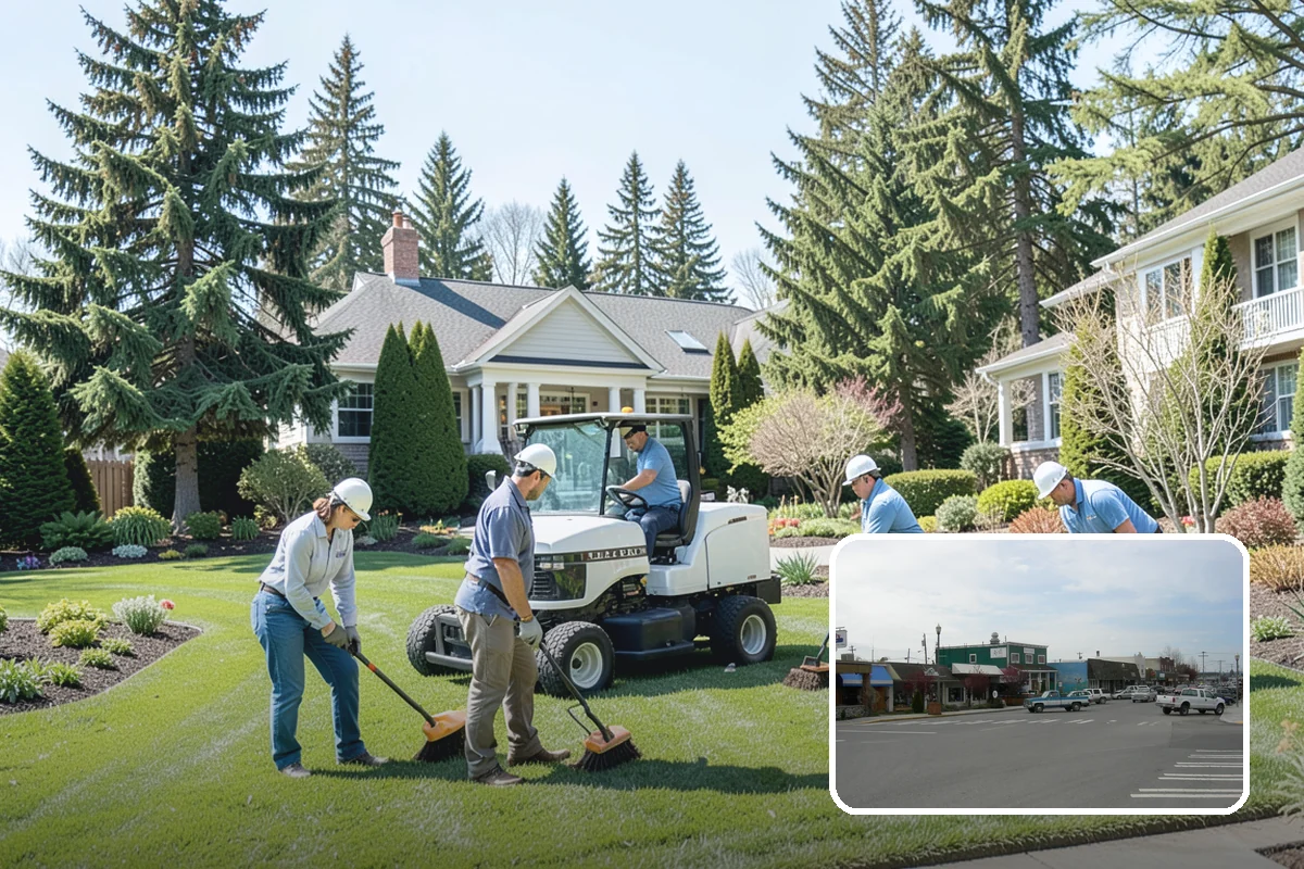 Mulch Refresh in Stanwood, Snohomish County, WA - Renews a dark, uniform look across settled beds
