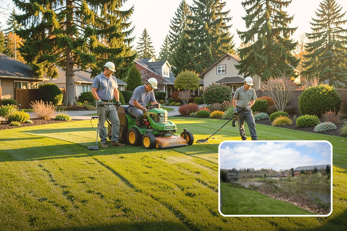 Mulch Refresh in Tukwila, King County, WA - Renews a dark, uniform look across settled beds
