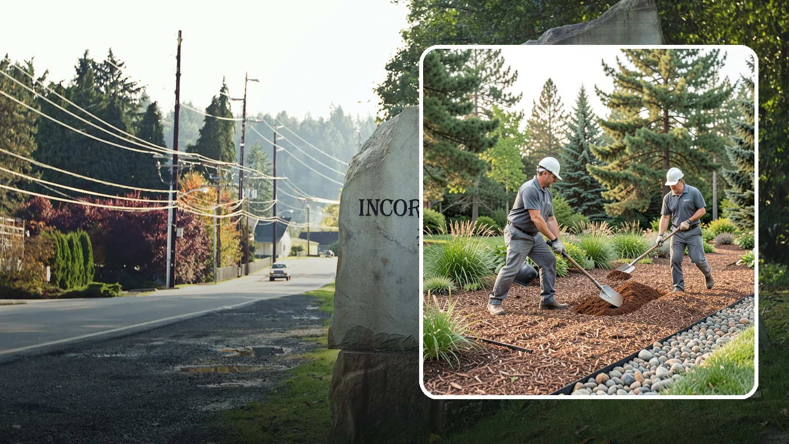 Mulch Refresh in Wilkeson, Pierce County, WA - A fresh top layer of organic mulch to restore depth and color mid-season.