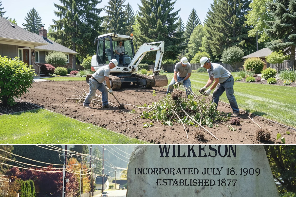 Mulch Refresh in Wilkeson, Pierce County, WA - Best applied in spring to lock in moisture before the dry summer, with an optional light fall top-up before sustained rain.